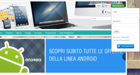 Login e registrazione utilizzando le credenziali PayPal