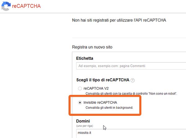 Il nuovissimo inviswible reCATCHA di Google integrato sugli e-shop 03