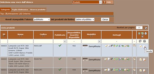 Come rimuovere i prodotti da un negozio online 03