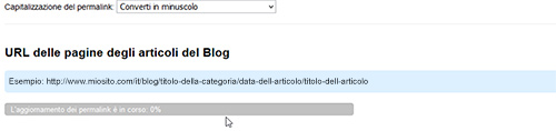 Come personalizzare i permalink degli articoli di blog su un e-shop NewCart 12