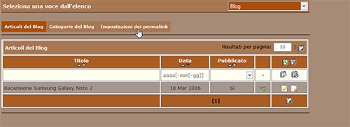 Come personalizzare i permalink degli articoli di blog su un e-shop NewCart 1
