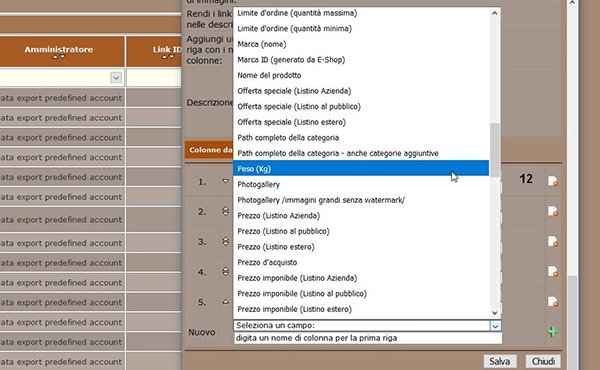 Come creare un Data Feed per esportare i dati del tuo e-shop
