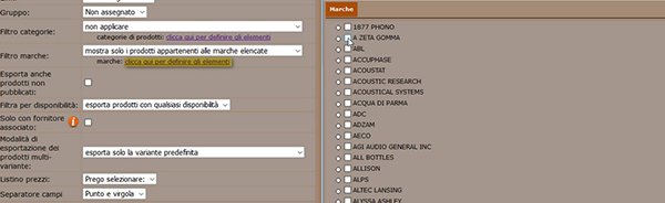 Come creare un Data Feed per esportare i dati del tuo e-shop 04