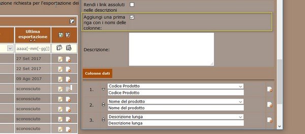 Come creare un Data Feed per esportare i dati del tuo e-shop