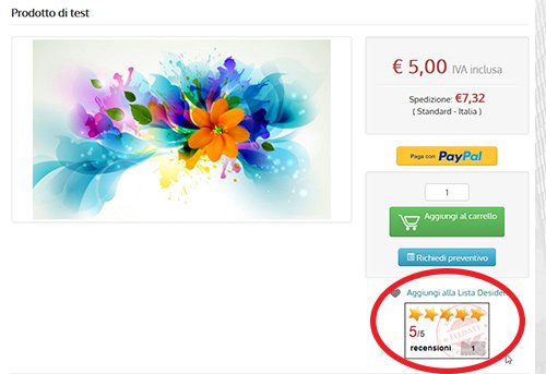 Il sistema di testimonianze e recensioni online Feedaty di Zoorate integrato su un'e-shop NewCart