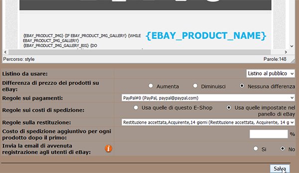 Rimuovere i contenuti attivi dalle inserzioni ebay 06
