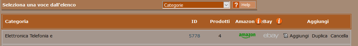 impostazioni amazon