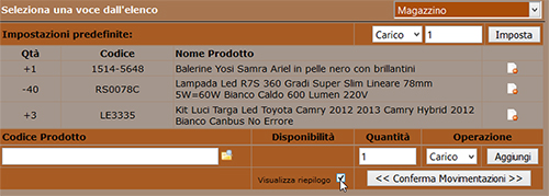 gestione magazzino 11