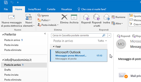 Come configurare un account di posta su Outlook 28