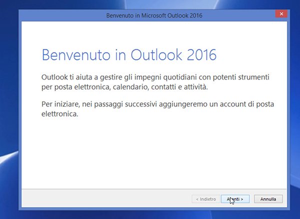 Come configurare un account di posta su Outlook 06
