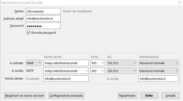 Come configurare un account di posta su Thunderbird 04