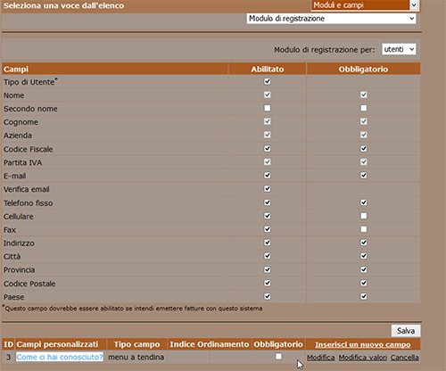 Aggiornamenti su registrazione, costi di spedizione e funzioni per gli utenti 14