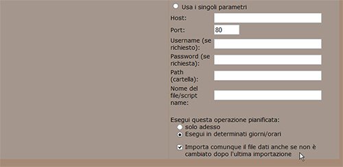 Programma l'importazione automatica di un catalogo in csv 03
