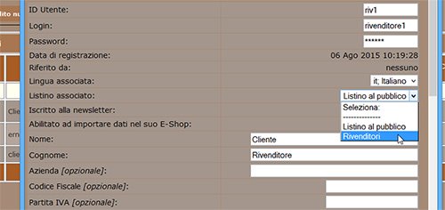 newcart imposta modifica prezzi 12