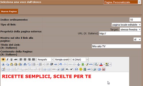 newcart inserire altri contenuti sull'e-shop 23