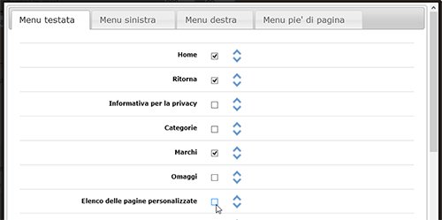 newcart inserire altri contenuti sull'e-shop 35
