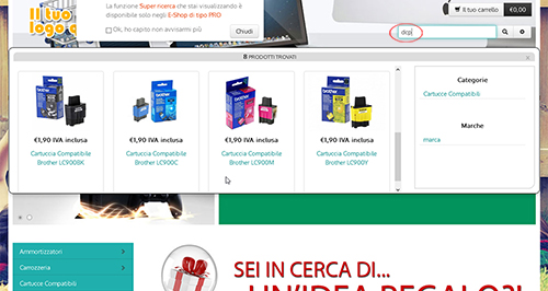 newcart migliora la super ricerca 7