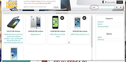 newcart migliora la super ricerca 2