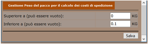 spedizione gratuita
