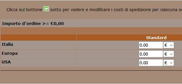 spedizione gratuita