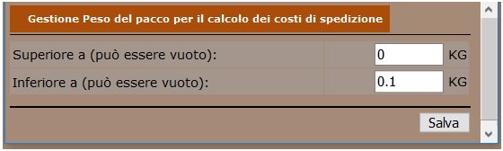 spedizione gratuita