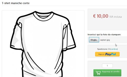 Newcart file associato al prodotto