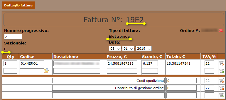 fatturazione elettronica
