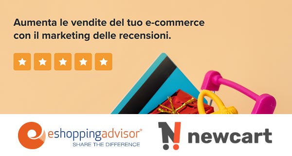 Plugin di Eshopping Advisor per piattaforma e-commerce NewCart.