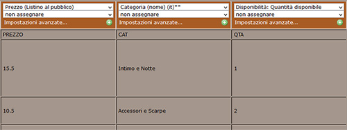 come importare un catalogo prodotti 015