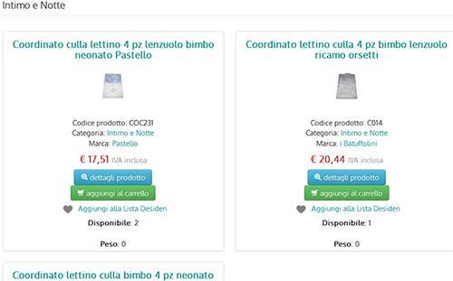 come importare un catalogo prodotti 021
