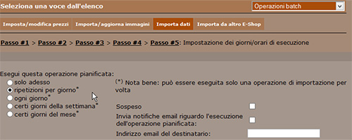 NewCart potenzia importazione prodotti da csv 9