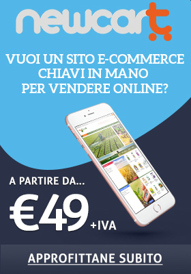 newcart ecommerce chiavi in mano